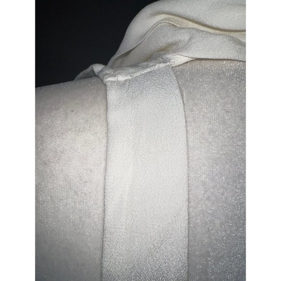 FREE PEOPLE Womens Ivory Cowl Neck Sleeveless Casual Top L - Picture 14 of 15